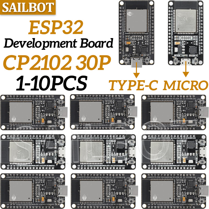 Esp32 Devkit - 1/5/10PCS Placa de Desenvolvimento WR-32 32-S
