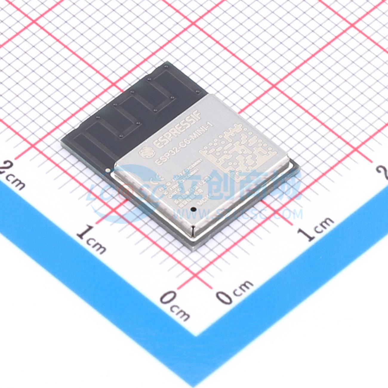 Esp32 C6 - 3pcs ESP32-C6-MINI-1-H4 SMD 16.6x13.2mm Módulo WiFi