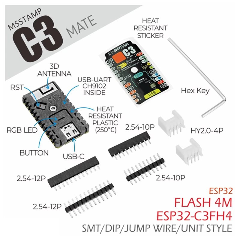 Placa de Desenvolvimento AS95- - Esp32 Wifi Bluetooth Module avaliação e preço