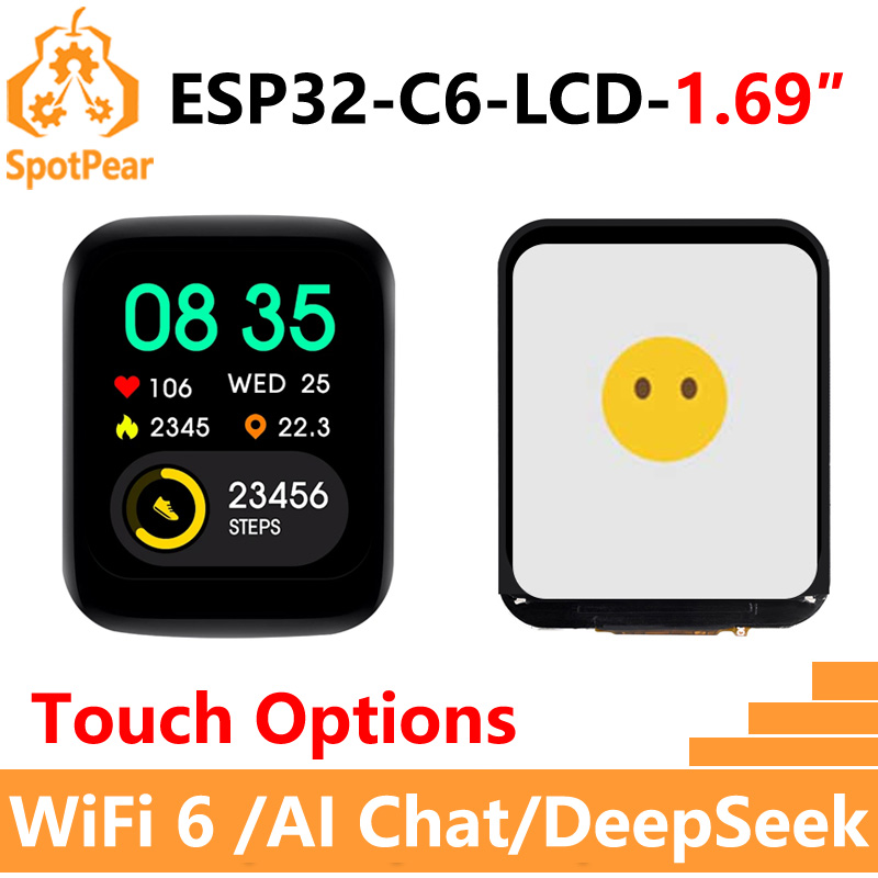 Waveshare ESP32-C6 1.69 polega - Esp32 C6 avaliação e preço