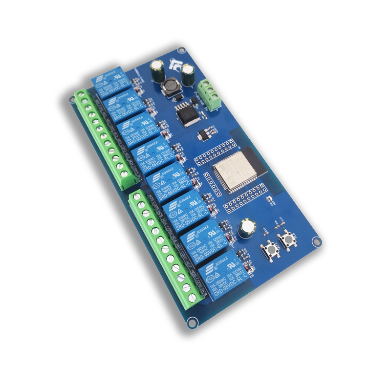 Módulo de Relé WIFI de 8 Canai - Esp32 Uart Module avaliação e preço