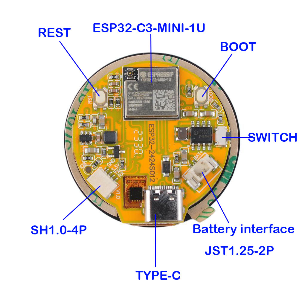 Esp32 display 1.28 polegadas E - Esp32 Wifi Bluetooth Module avaliação e preço