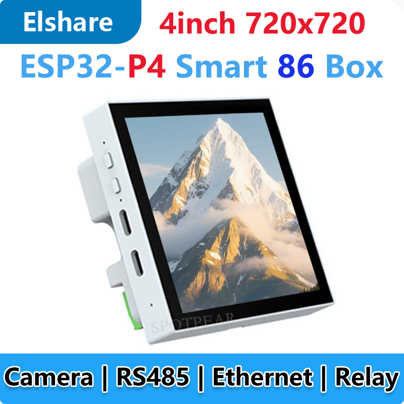 ESP32-P4 Smart 86 TV Box Placa - Espressif Esp32 avaliação e preço