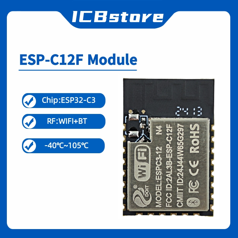 Módulo da Série ESP32-C3 ESP-C - Esp32 Wifi Bluetooth Module avaliação e preço