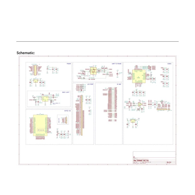 Painel de Controle Central Tou - Esp32 S3 avaliação e preço