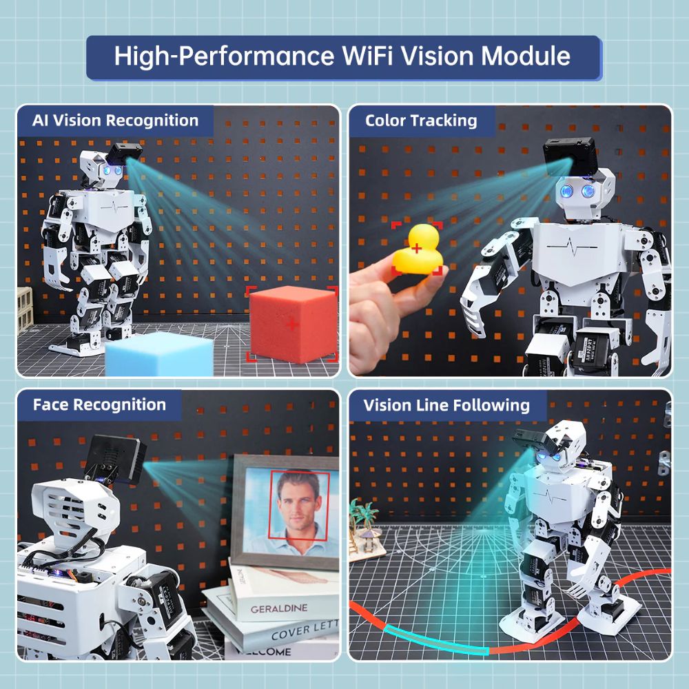 Robô Humanoide Hiwonder Tonybo - Esp32 avaliação e preço