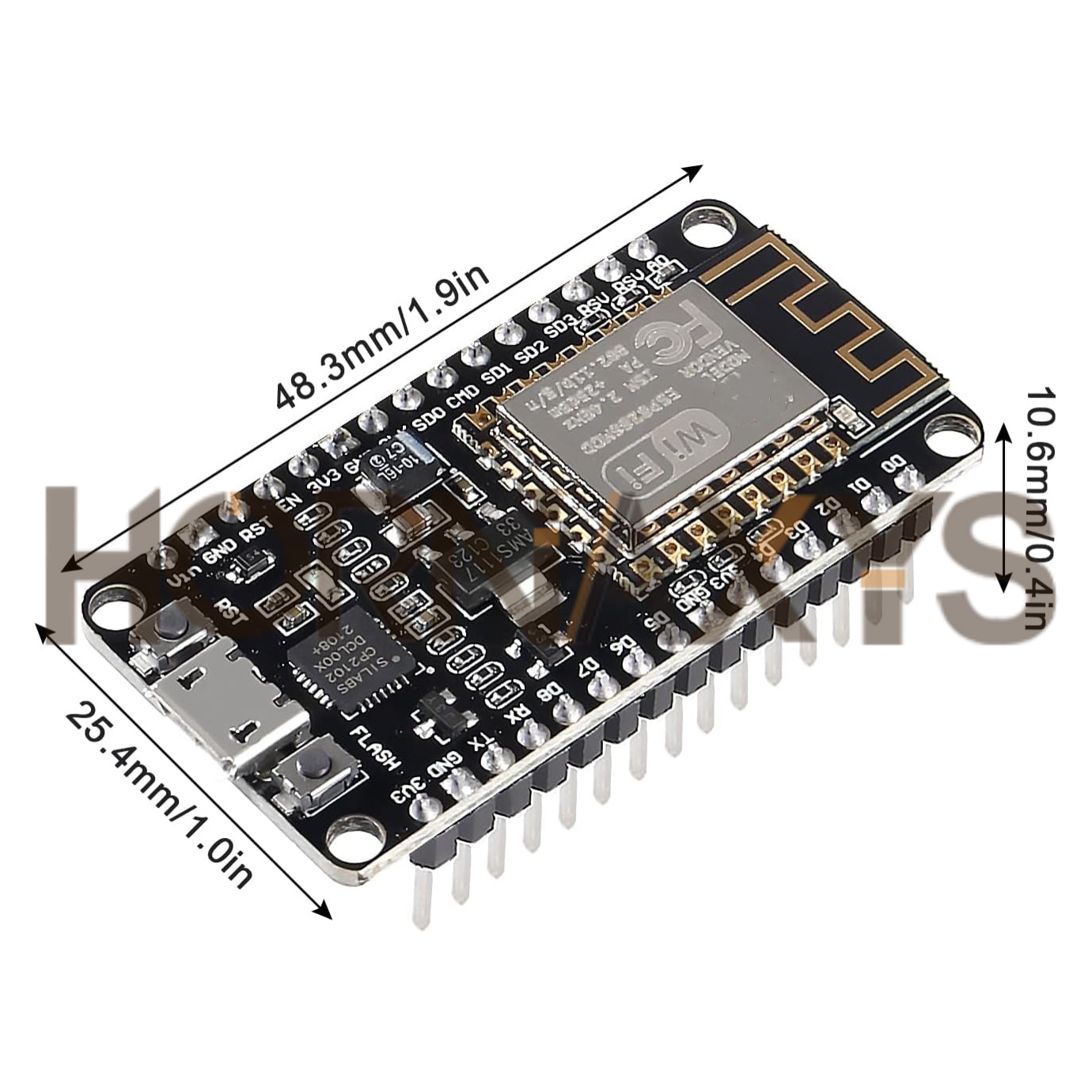 1-10 peças/módulo sem fio cp21 - Esp8266 Nodemcu avaliação e preço